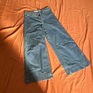 Madewell EMMET wide leg crop